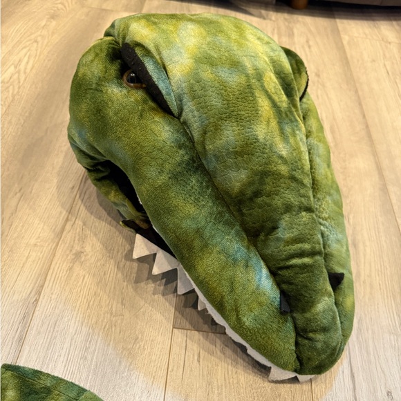 Pottery Barn Kids Green Dinosaur Costume - Picture 3 of 4